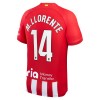 Maglia Atlético Madrid M. Llorente 14 Prima Divisa 2023-24